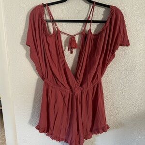 TOPSHOP romper playsuit coverup